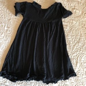 Kickee Pants Black Swing Dress